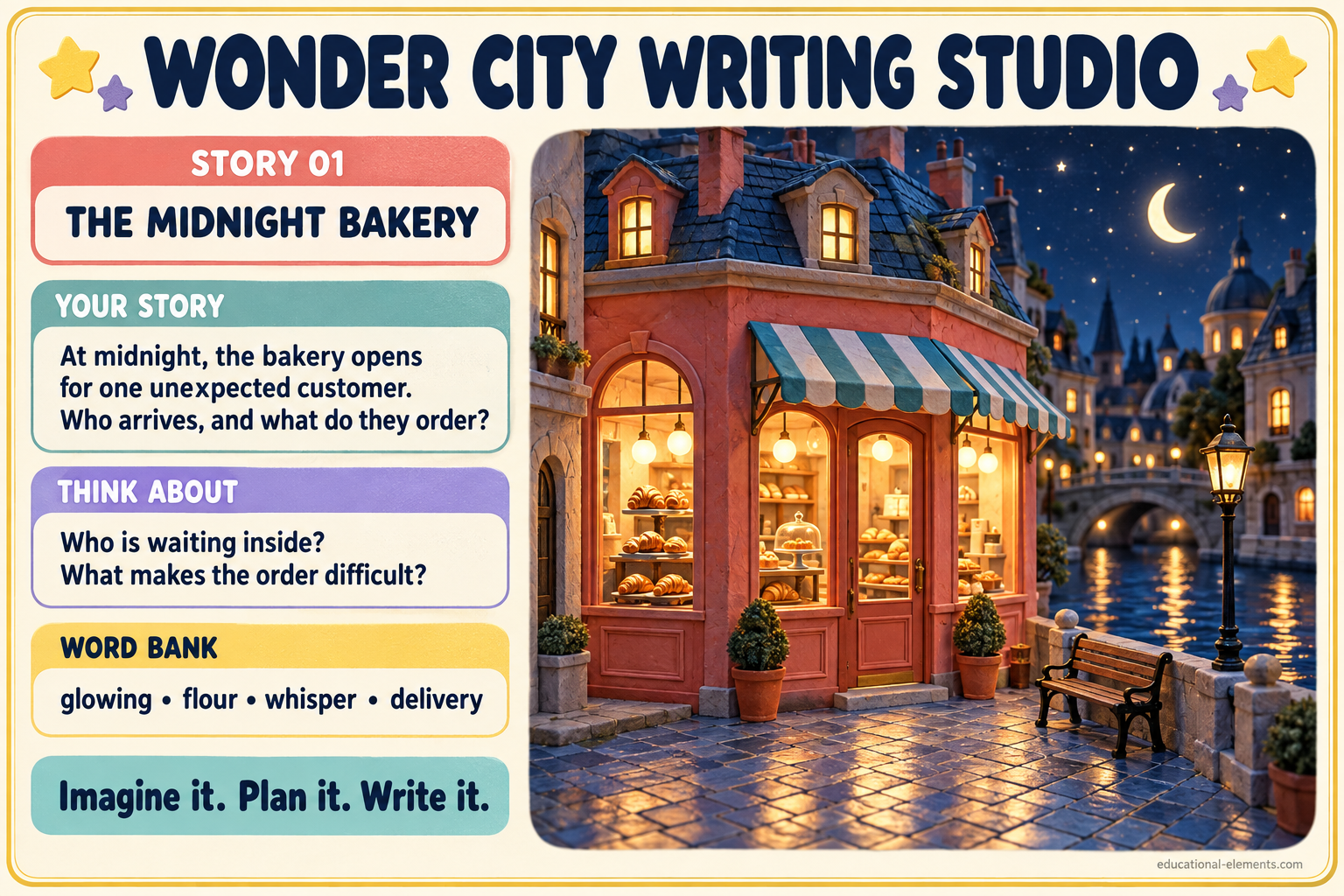 Preview of Wonder City Writing Studio